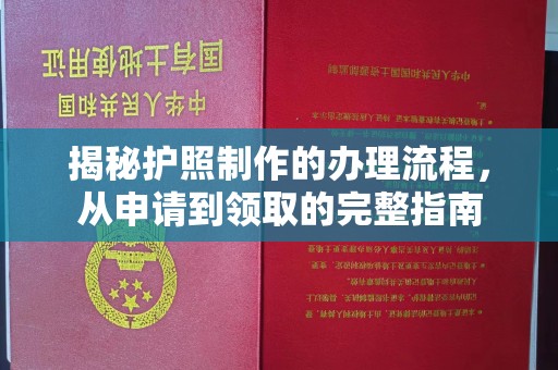 盐山揭秘护照制作的办理流程，从申请到领取的完整指南