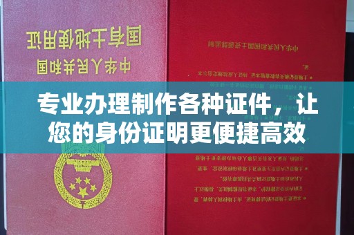 盐山专业办理制作各种证件，让您的身份证明更便捷高效