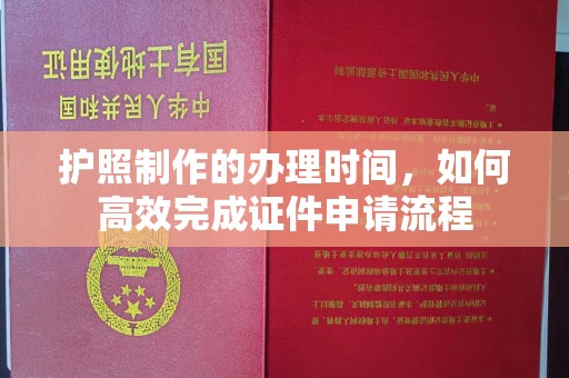 盐山护照制作的办理时间，如何高效完成证件申请流程