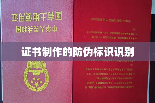 盐山证书制作的防伪标识识别