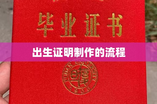盐山出生证明制作的流程